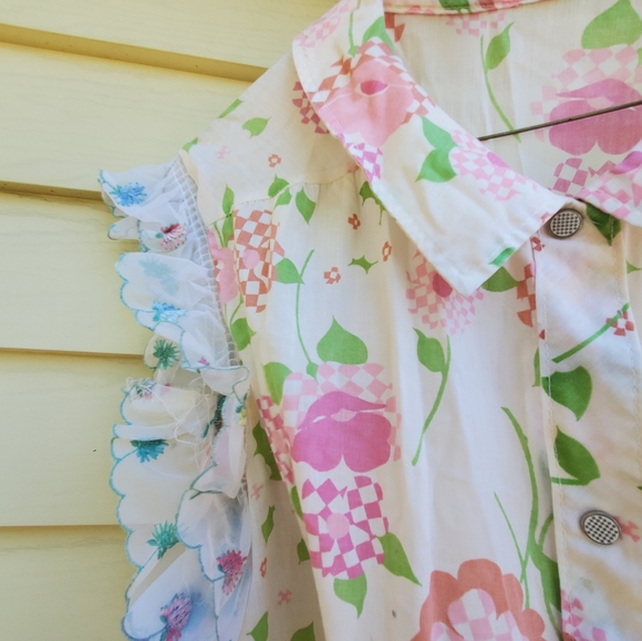 VINTAGE~Floral Dress - Picture 3 of 5